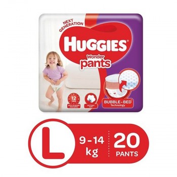 Huggies Wonder Pants Large (9-14 kg) 20 pants